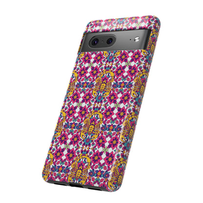 Tough Cases, Scorpio, Zodiac v2, Flower Pattern