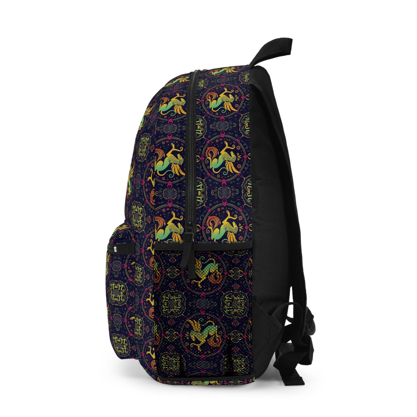Backpack, Virgo, Zodiac v2, Metal Pattern