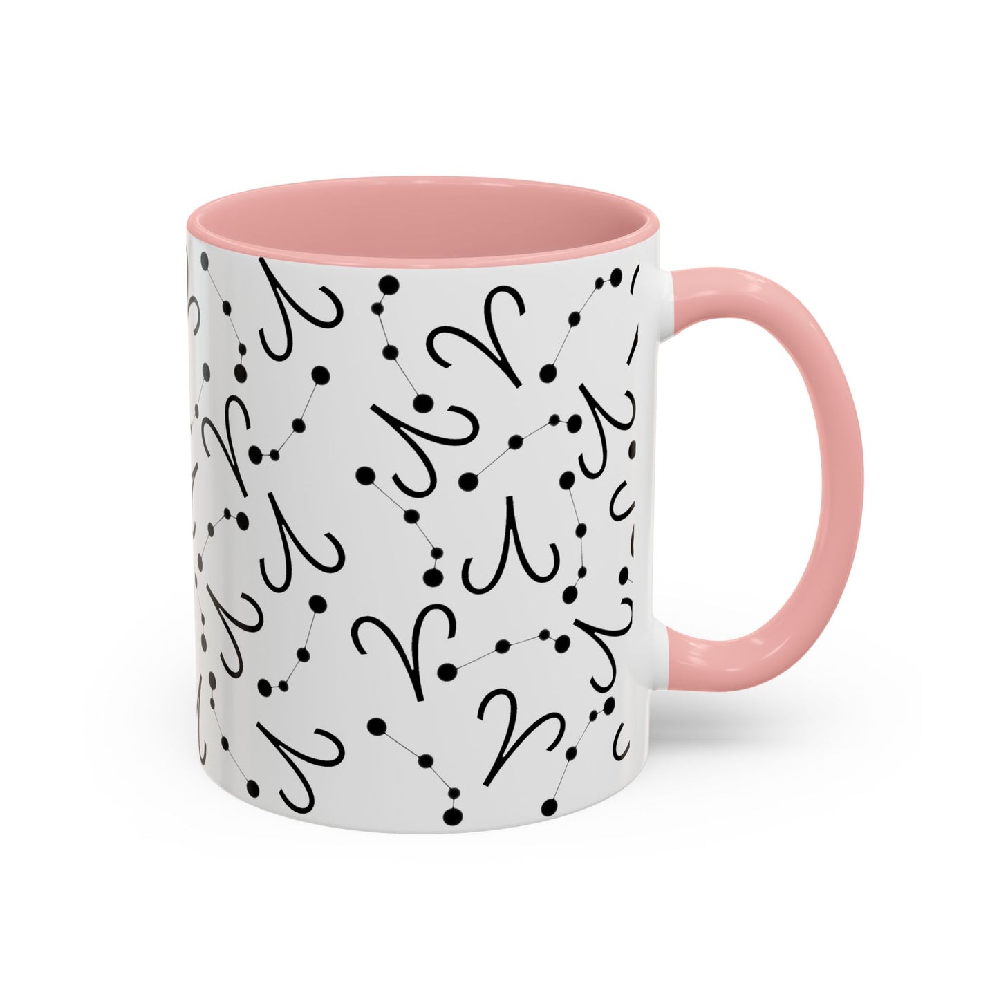 Accent Coffee Mug with the Aries sign (11, 15oz)