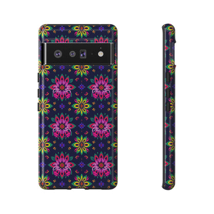 Tough Cases, Scorpio, Zodiac v4, Flower Pattern
