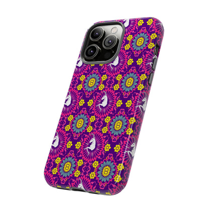 Tough Cases, Capricorn, Zodiac, Flower Pattern