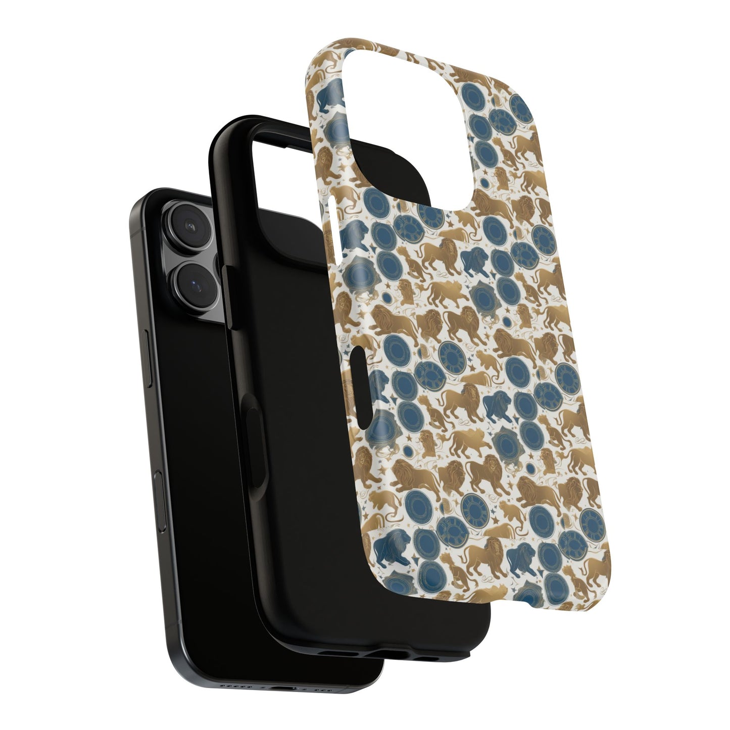 Tough Cases, Leo, Zodiac v2, Metal Pattern