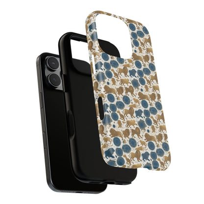 Tough Cases, Leo, Zodiac v2, Metal Pattern