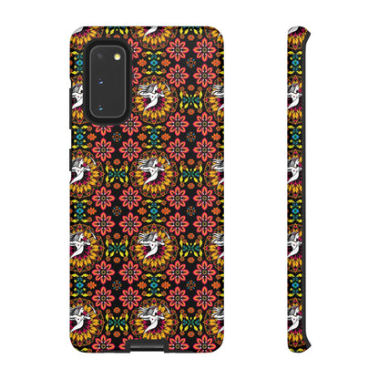 Tough Cases, Sagittarius, Zodiac v2, Flower Pattern