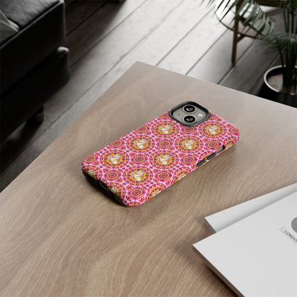 Tough Cases, Capricorn, Zodiac v4, Flower Pattern