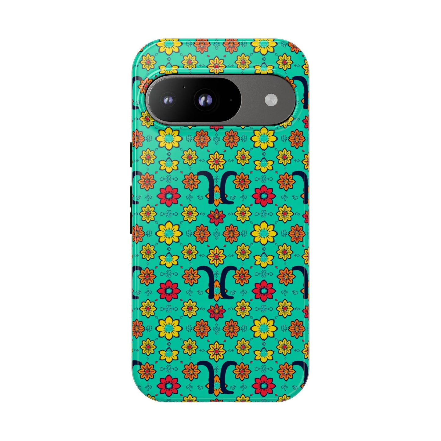 Tough Cases, Aquarius, Zodiac v2, Flower Pattern