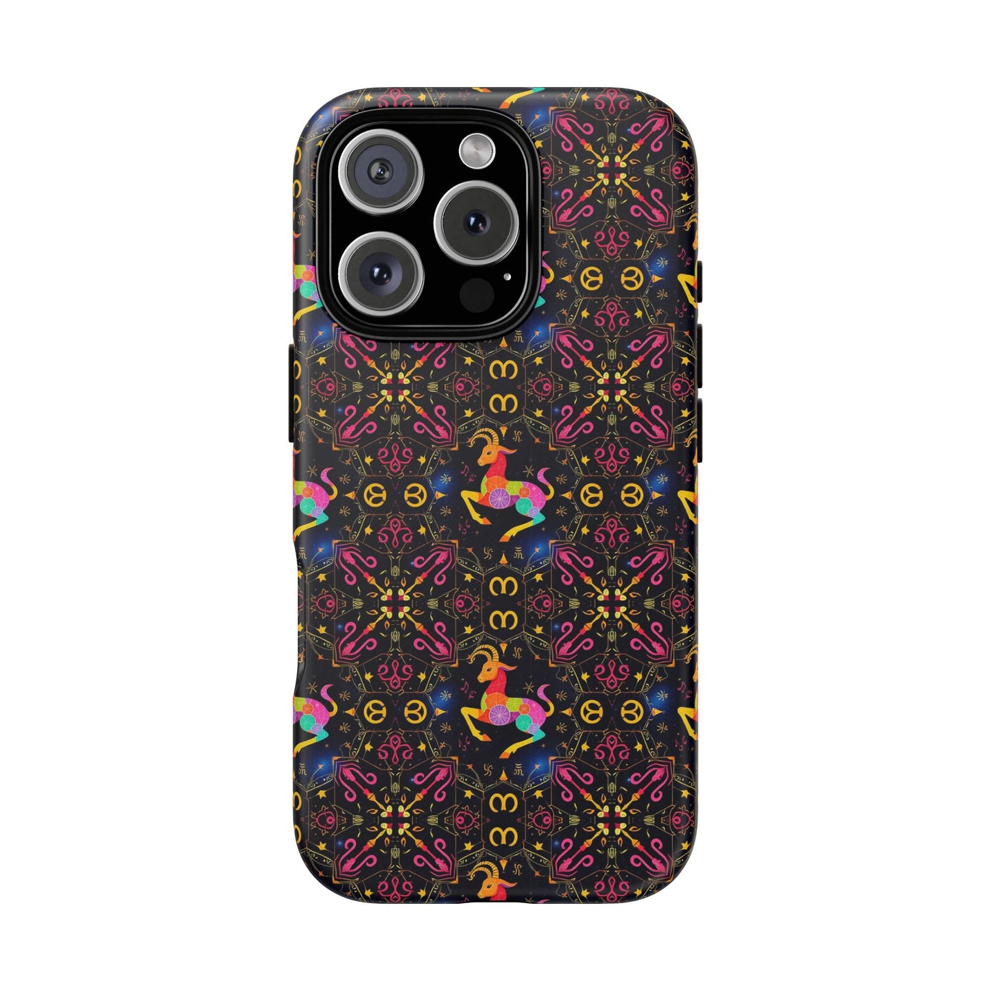 Tough Cases, Capricorn, Zodiac v2, Metal Pattern