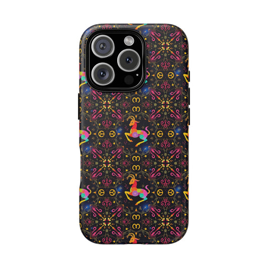 Tough Cases, Capricorn, Zodiac v2, Metal Pattern
