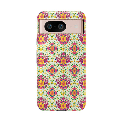 Tough Cases, Cancer, Zodiac v3, Flower Pattern