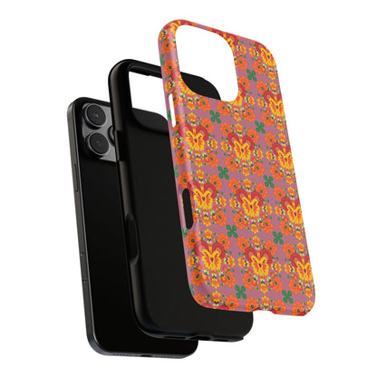 Tough Cases, Aries, Zodiac v1, Flower Pattern