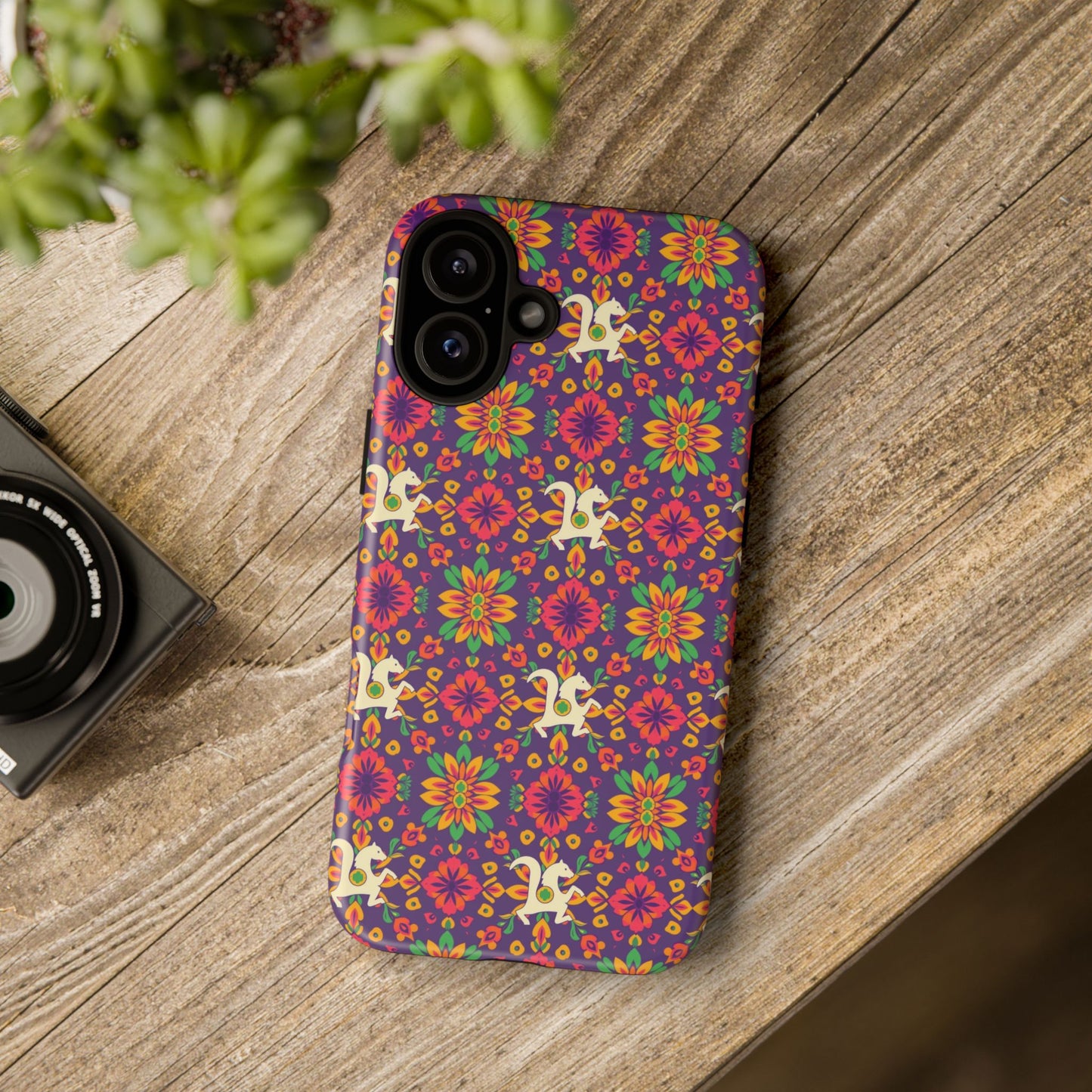 Tough Cases, Aquarius, Zodiac v1, Flower Pattern