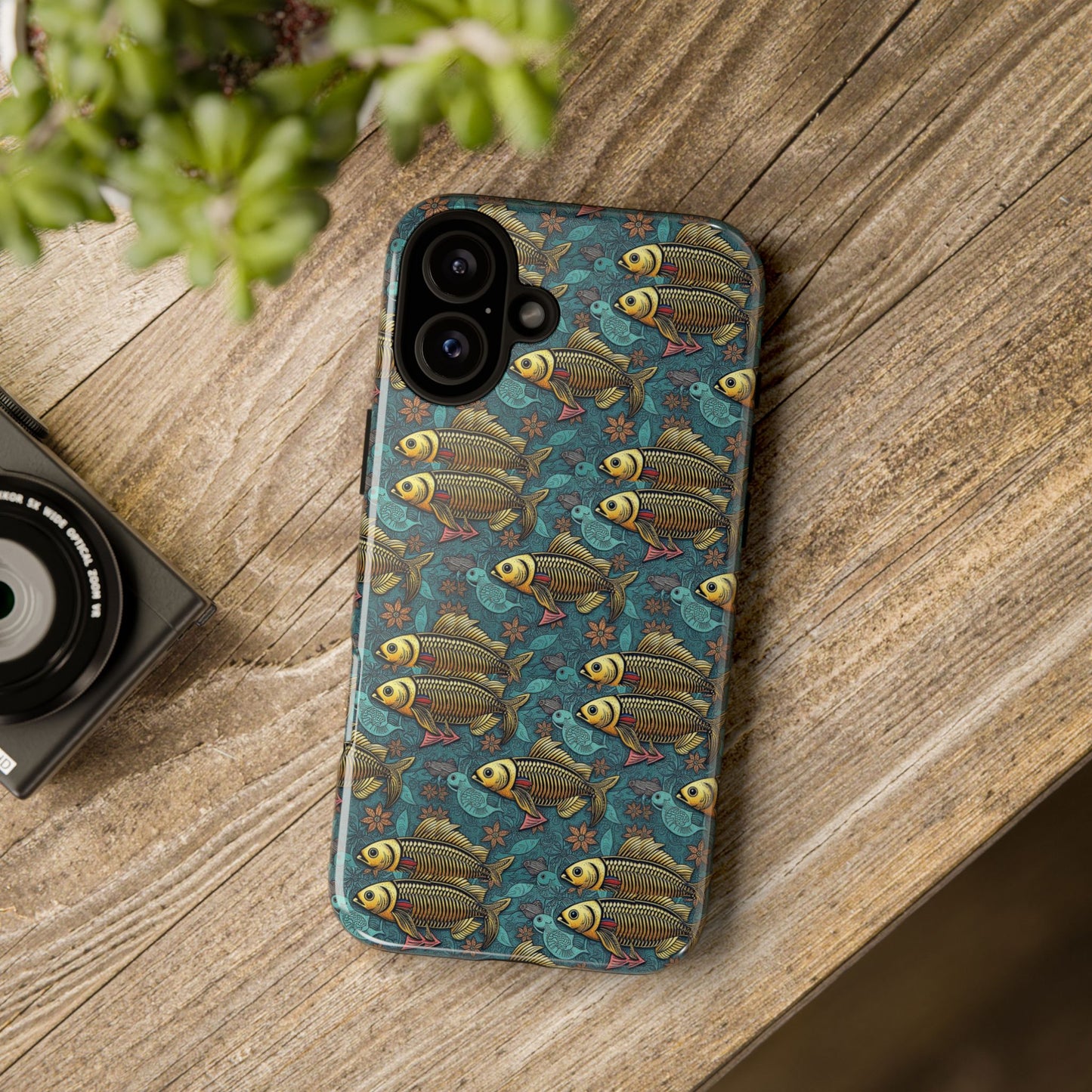 Tough Cases, Pisces, Zodiac v1, Metal Pattern