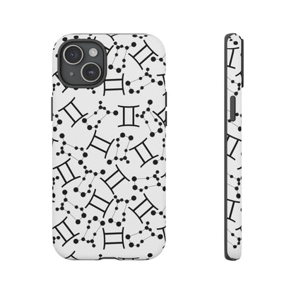 Tough Cases with the Gemini Zodiac sign for iPhone, Samsung Galaxy, and Google Pixel devices