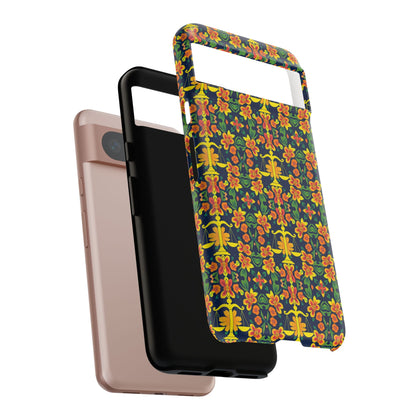 Tough Cases, Libra, Zodiac v3, Flower Pattern