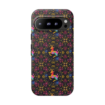 Tough Cases, Capricorn, Zodiac v2, Metal Pattern