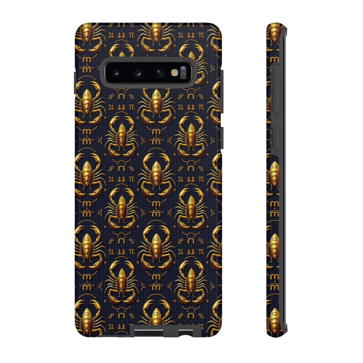 Tough Cases, Scorpio, Zodiac, Metal Pattern