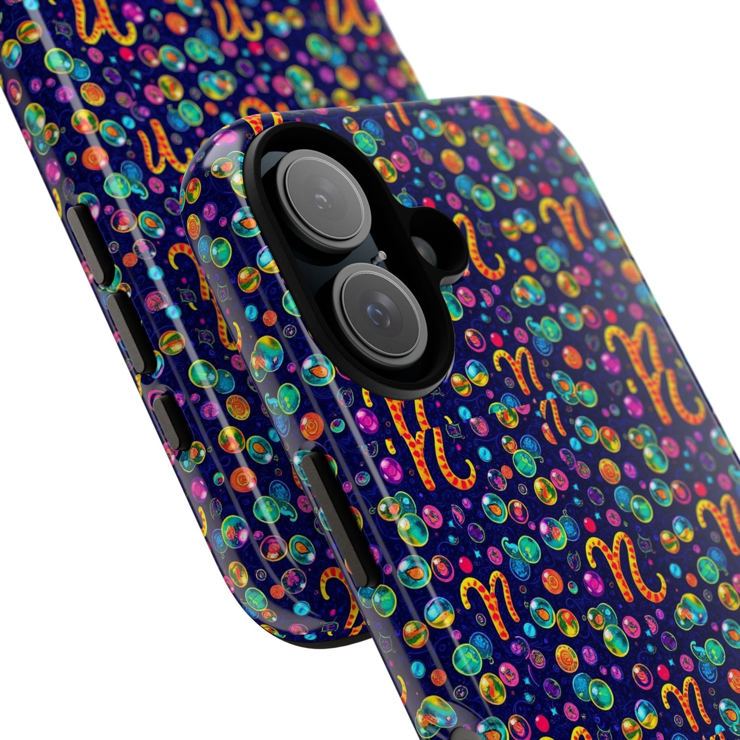Tough Cases, Aquarius, Zodiac, Bubble Pattern