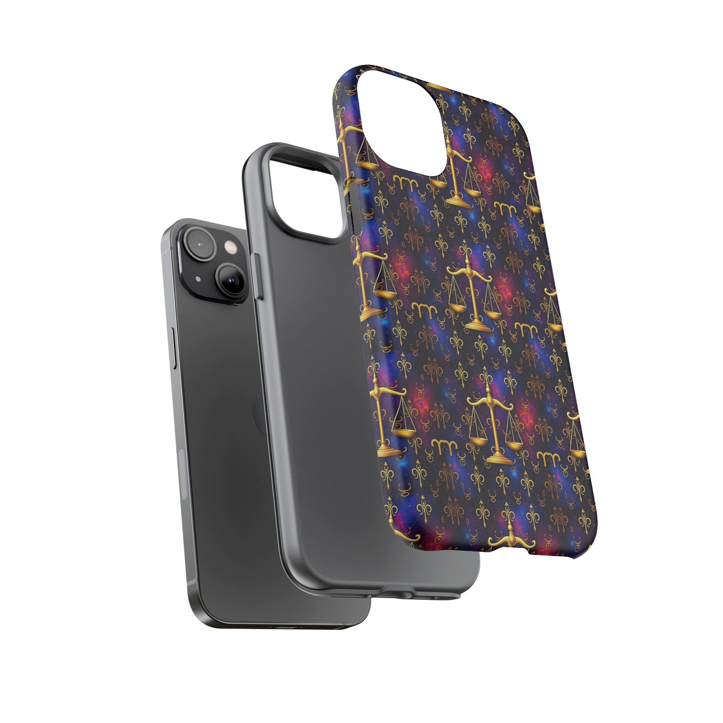Tough Cases, Libra, Zodiac v2, Metal Pattern