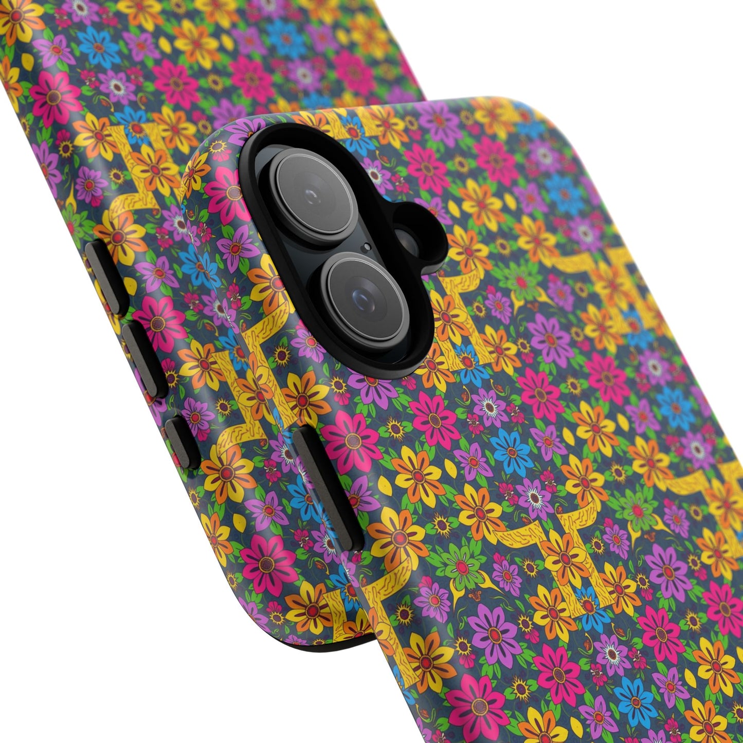 Tough Cases, Gemini, Zodiac v3, Flower Pattern