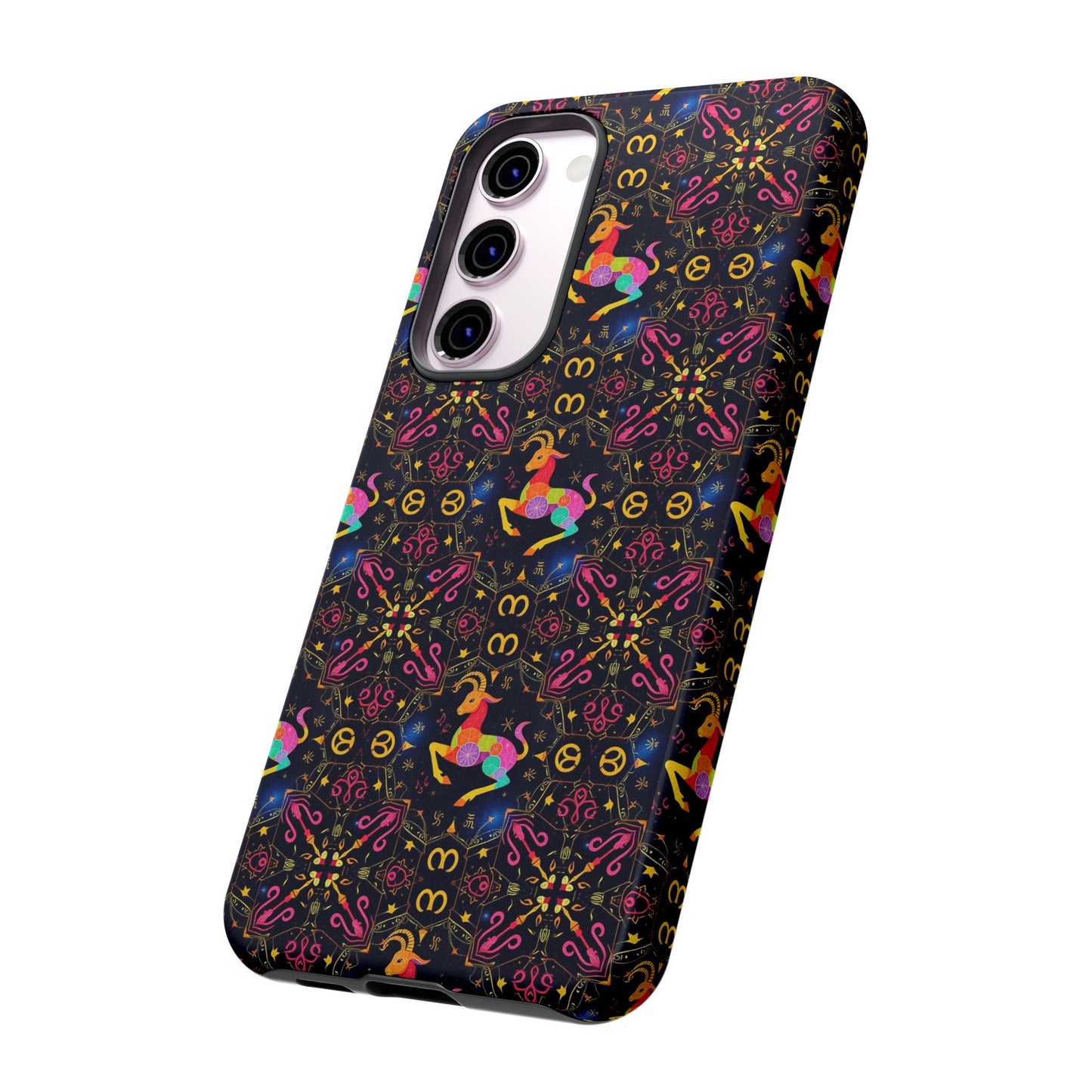 Tough Cases, Capricorn, Zodiac v2, Metal Pattern