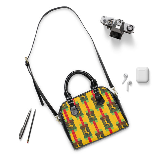 Shoulder Handbag, Capricorn, Zodiac, Shapes Pattern