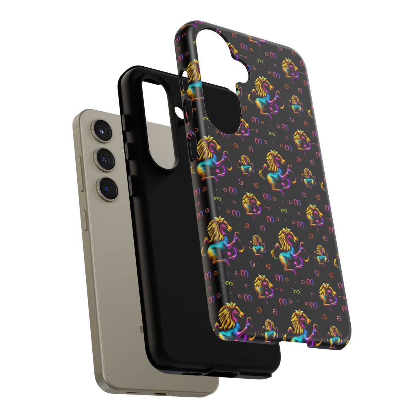 Tough Cases, Virgo, Zodiac v1, Metal Pattern