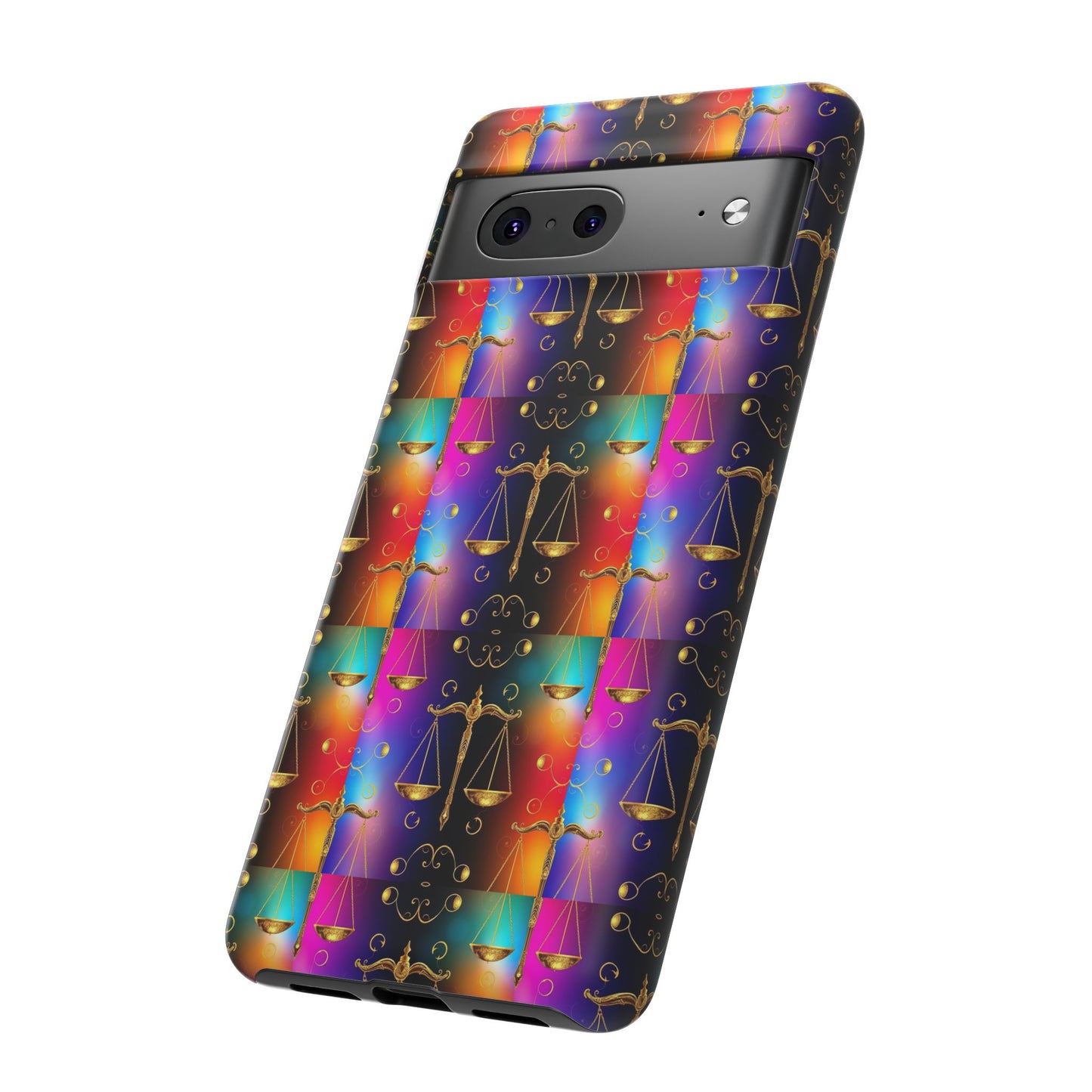 Tough Cases, Libra, Zodiac v1, Metal Pattern