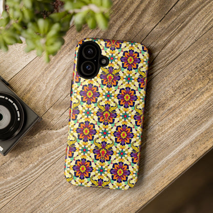 Tough Cases, Taurus, Zodiac v1, Flower Pattern