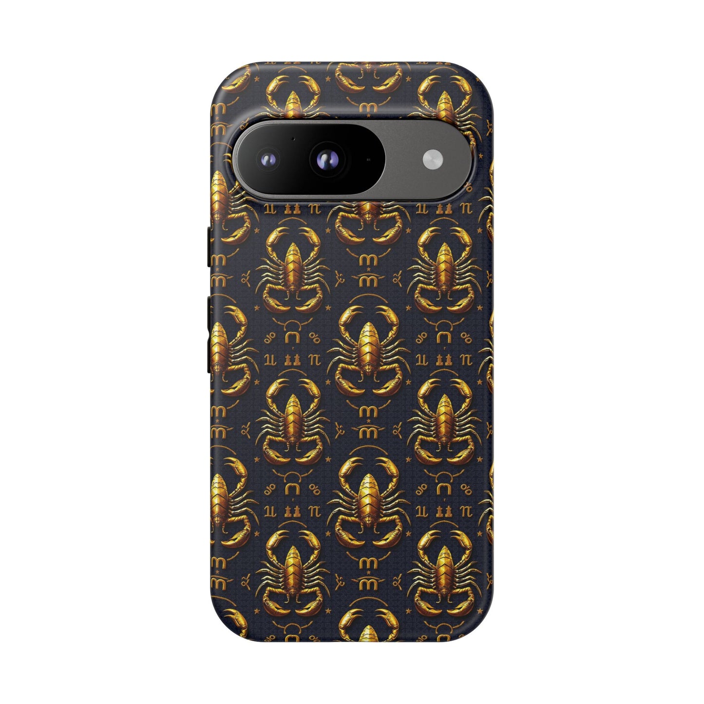 Tough Cases, Scorpio, Zodiac, Metal Pattern