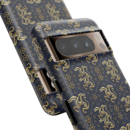 Tough Cases, Aquarius, Zodiac v2, Metal Pattern