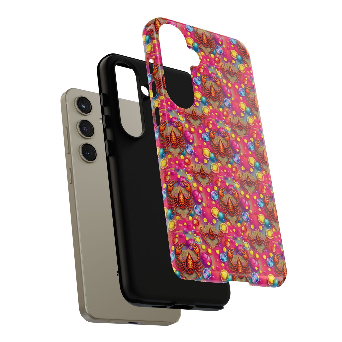 Tough Cases, Scorpio, Zodiac, Bubble Pattern