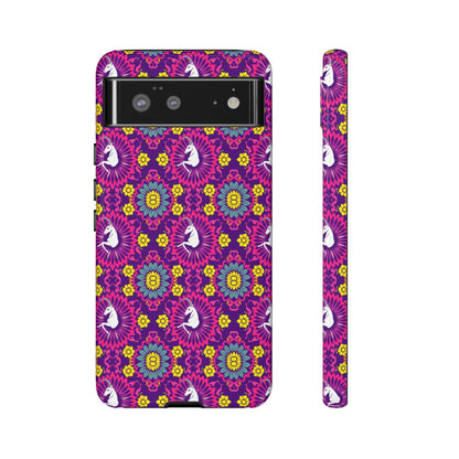 Tough Cases, Capricorn, Zodiac, Flower Pattern