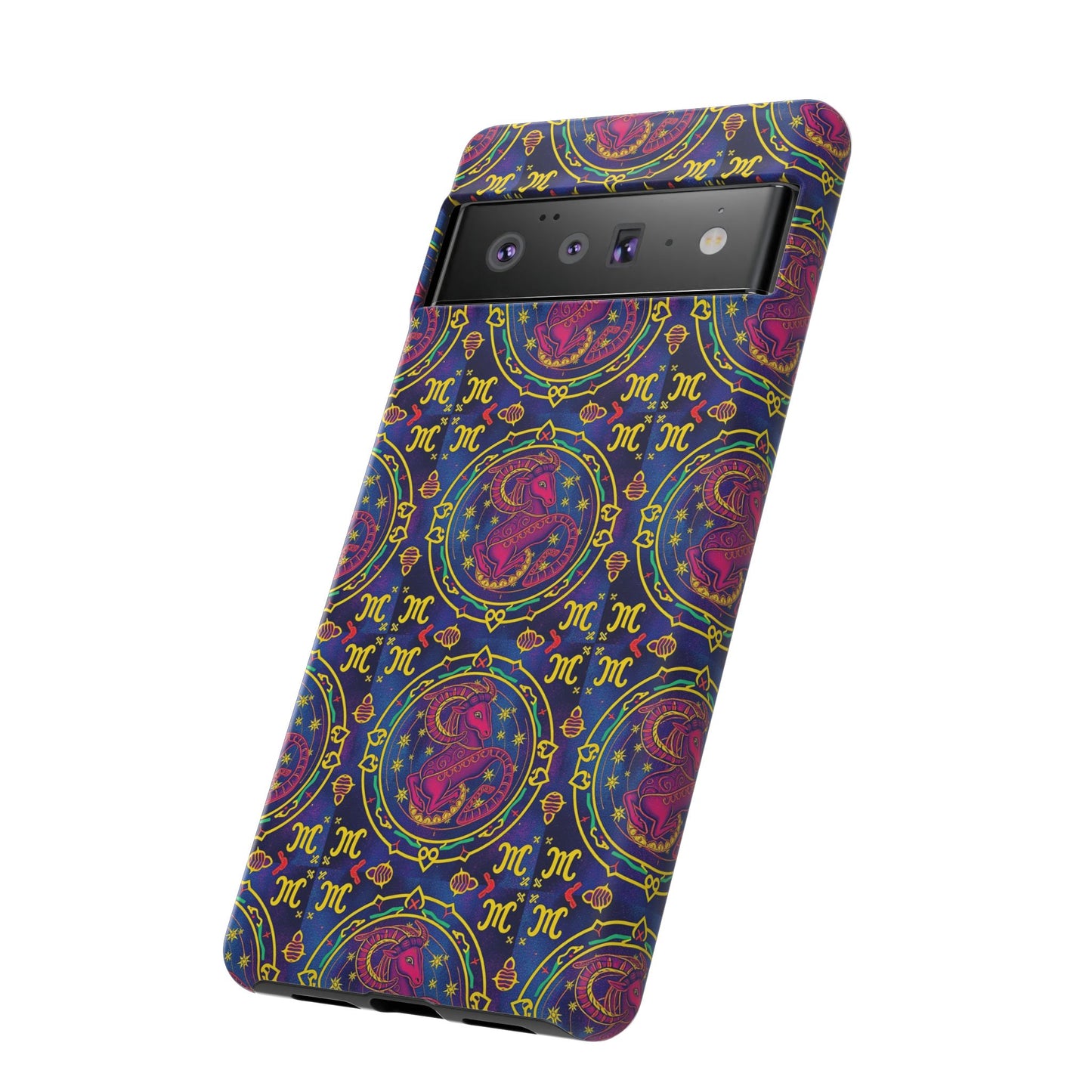 Tough Cases, Capricorn, Zodiac, Metal Pattern