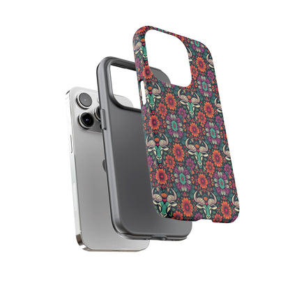 Tough Cases, Taurus, Zodiac v4, Flower Pattern