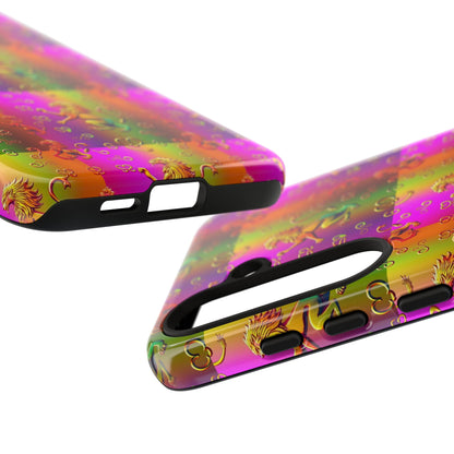 Tough Cases, Leo, Zodiac v1, Metal Pattern