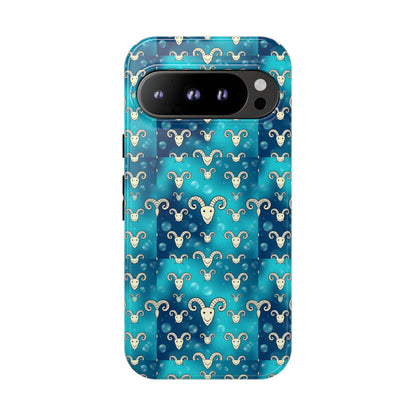 Tough Cases, Aries, Zodiac v1, Bubble Pattern