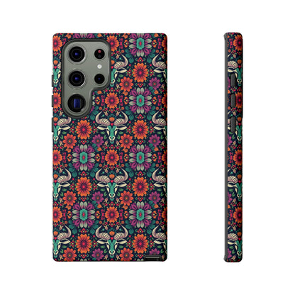 Tough Cases, Taurus, Zodiac v4, Flower Pattern