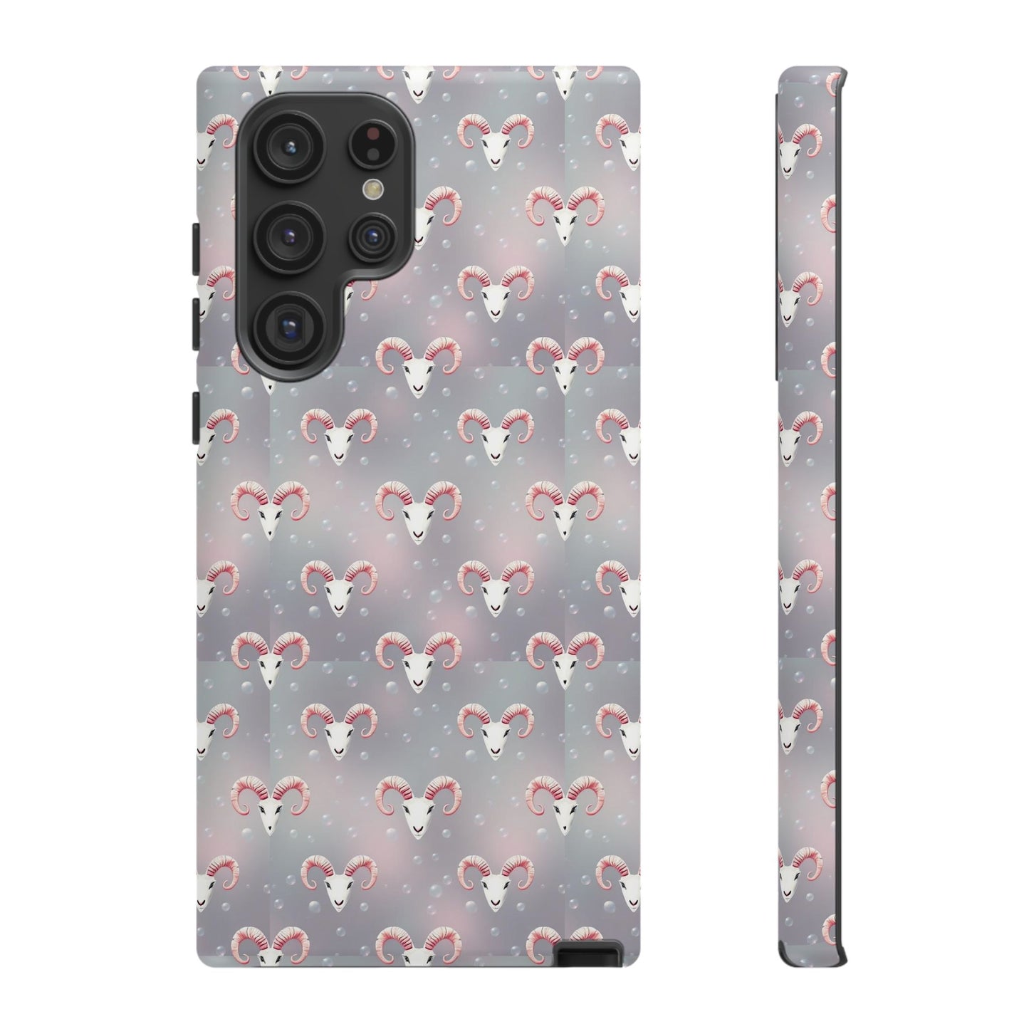 Tough Cases, Aries, Zodiac v2, Bubble Pattern