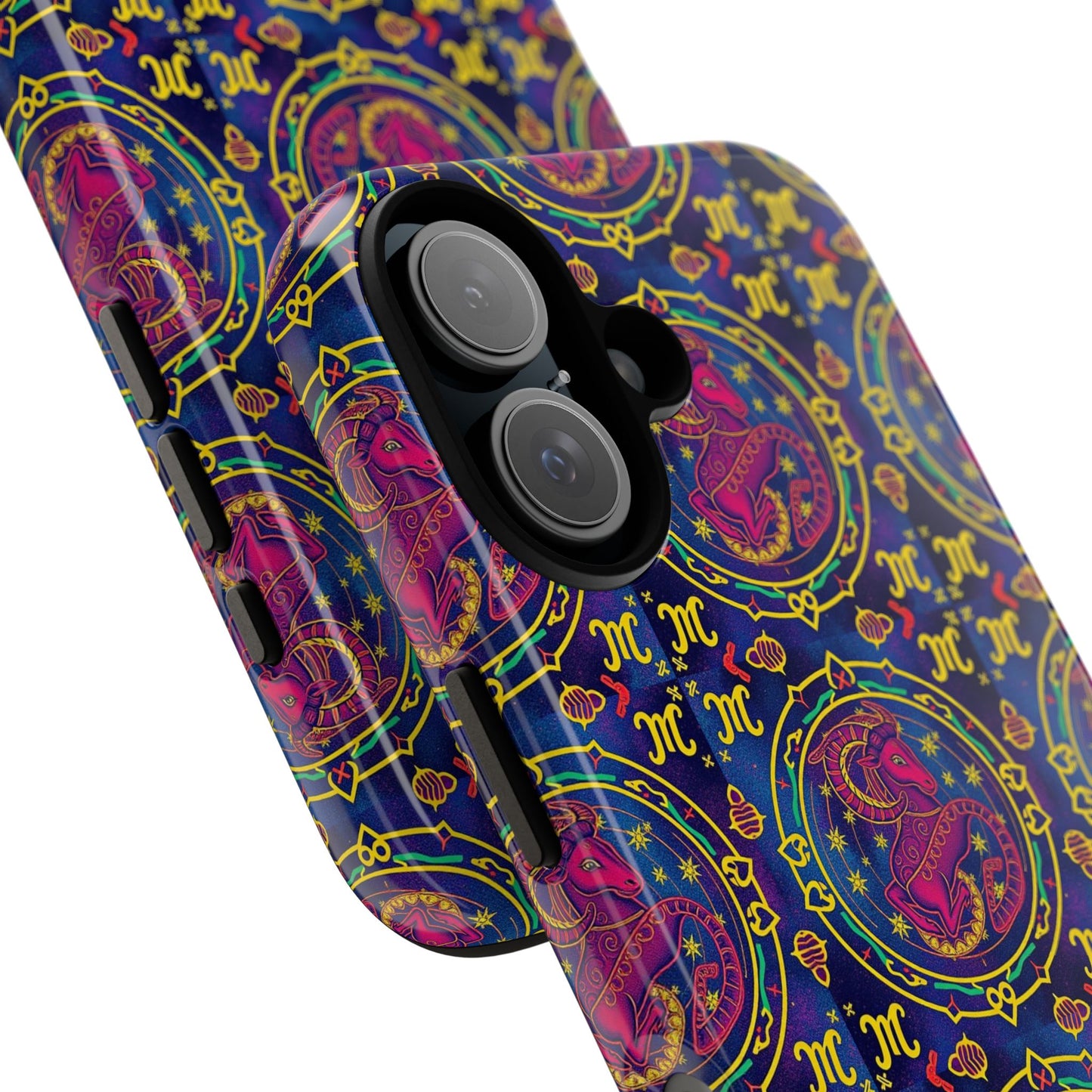 Tough Cases, Capricorn, Zodiac, Metal Pattern