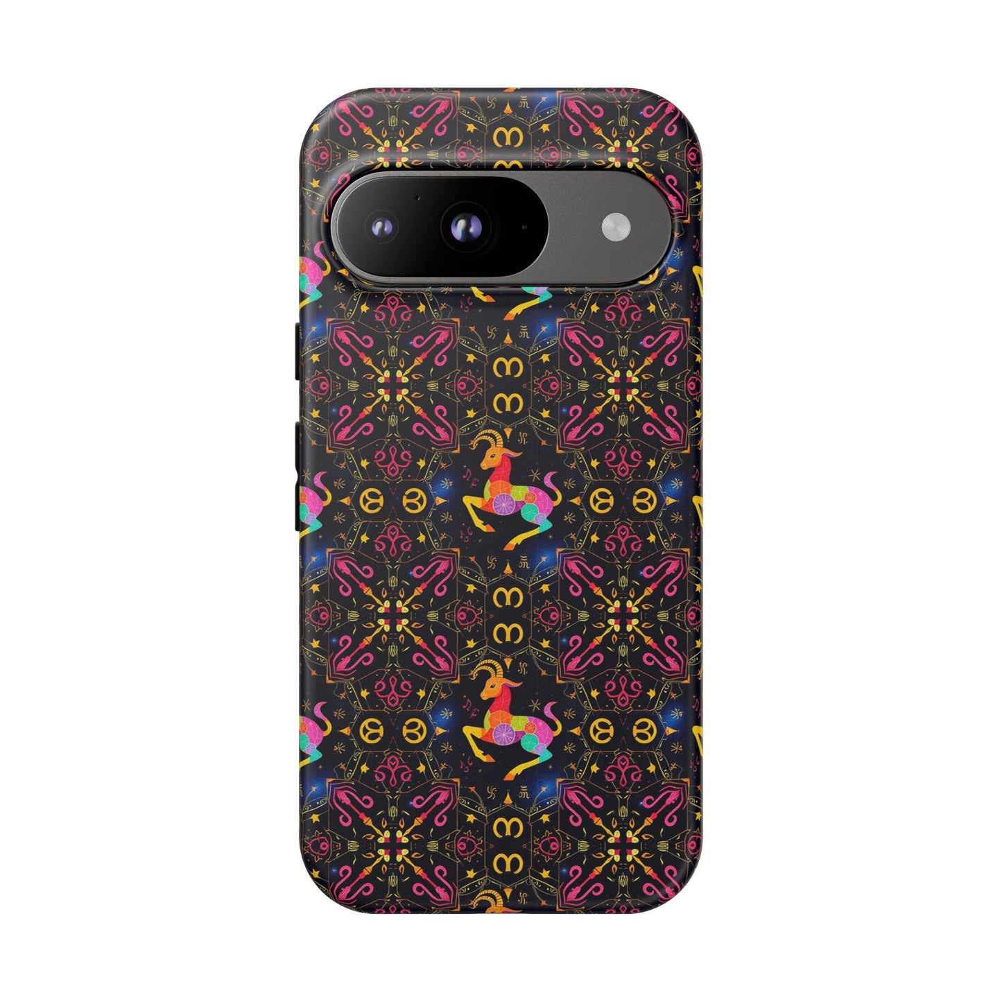 Tough Cases, Capricorn, Zodiac v2, Metal Pattern