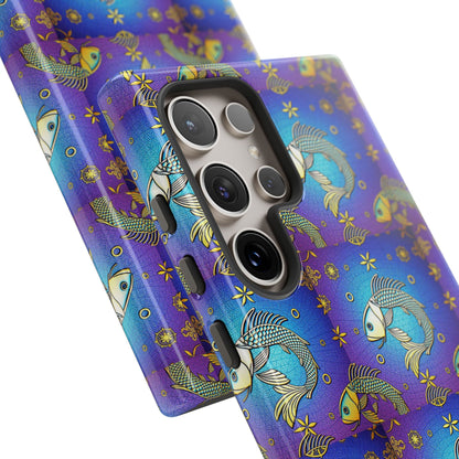 Tough Cases, Pisces, Zodiac v2, Metal Pattern