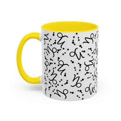 Accent Coffee Mug with the Capricorn sign (11, 15oz)
