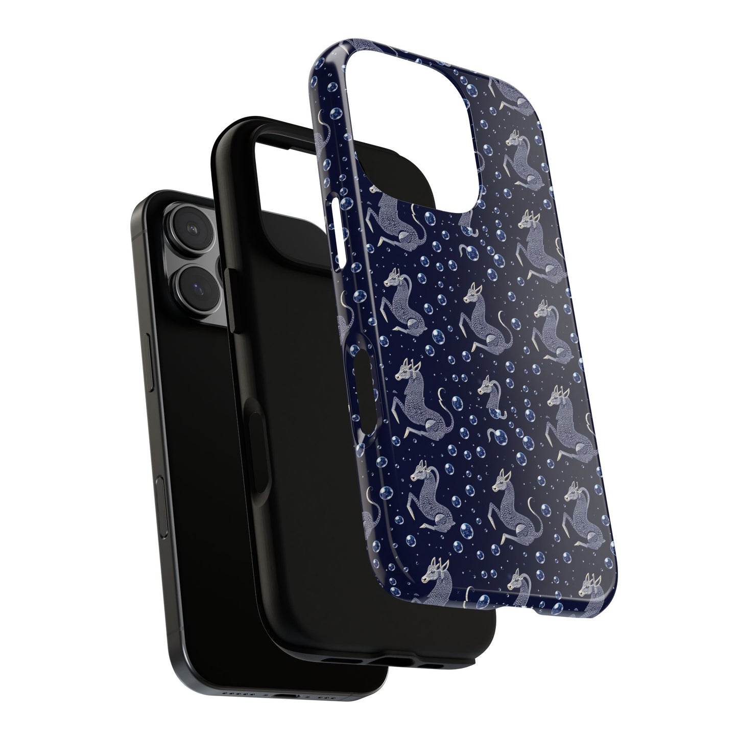 Tough Cases, Capricorn, Zodiac v2, Bubble Pattern