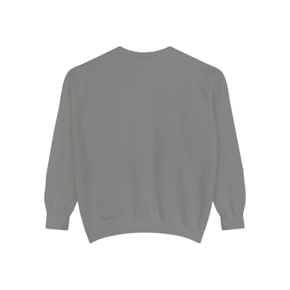 Garment-Dyed Sweatshirt, Unisex, Space Symbol Design v1, Gemini