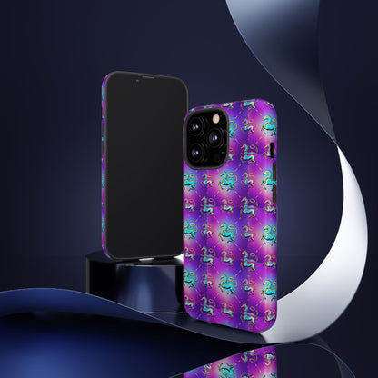 Tough Cases, Aquarius, Zodiac, Metal Pattern