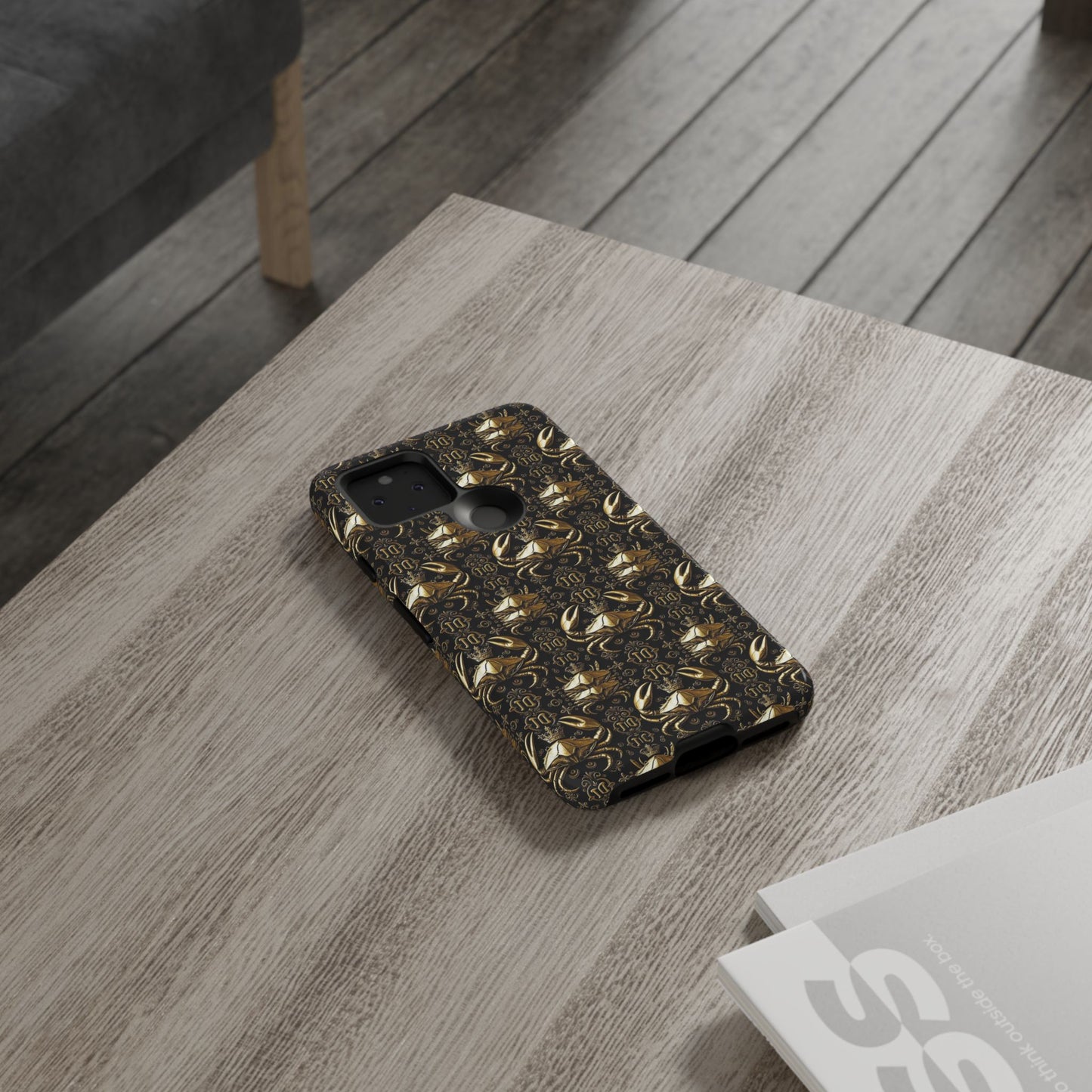 Tough Cases, Cancer, Zodiac, Metal Pattern