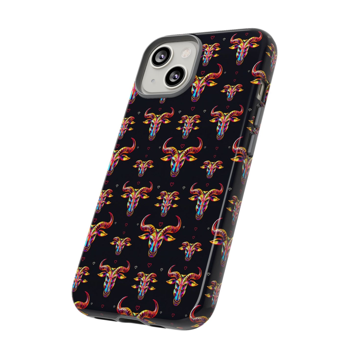 Tough Cases, Taurus, Zodiac, Metal Pattern