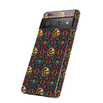 Tough Cases, Capricorn, Zodiac v2, Flower Pattern