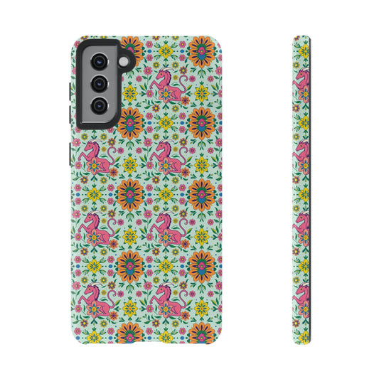 Tough Cases, Aquarius, Zodiac, Flower Pattern