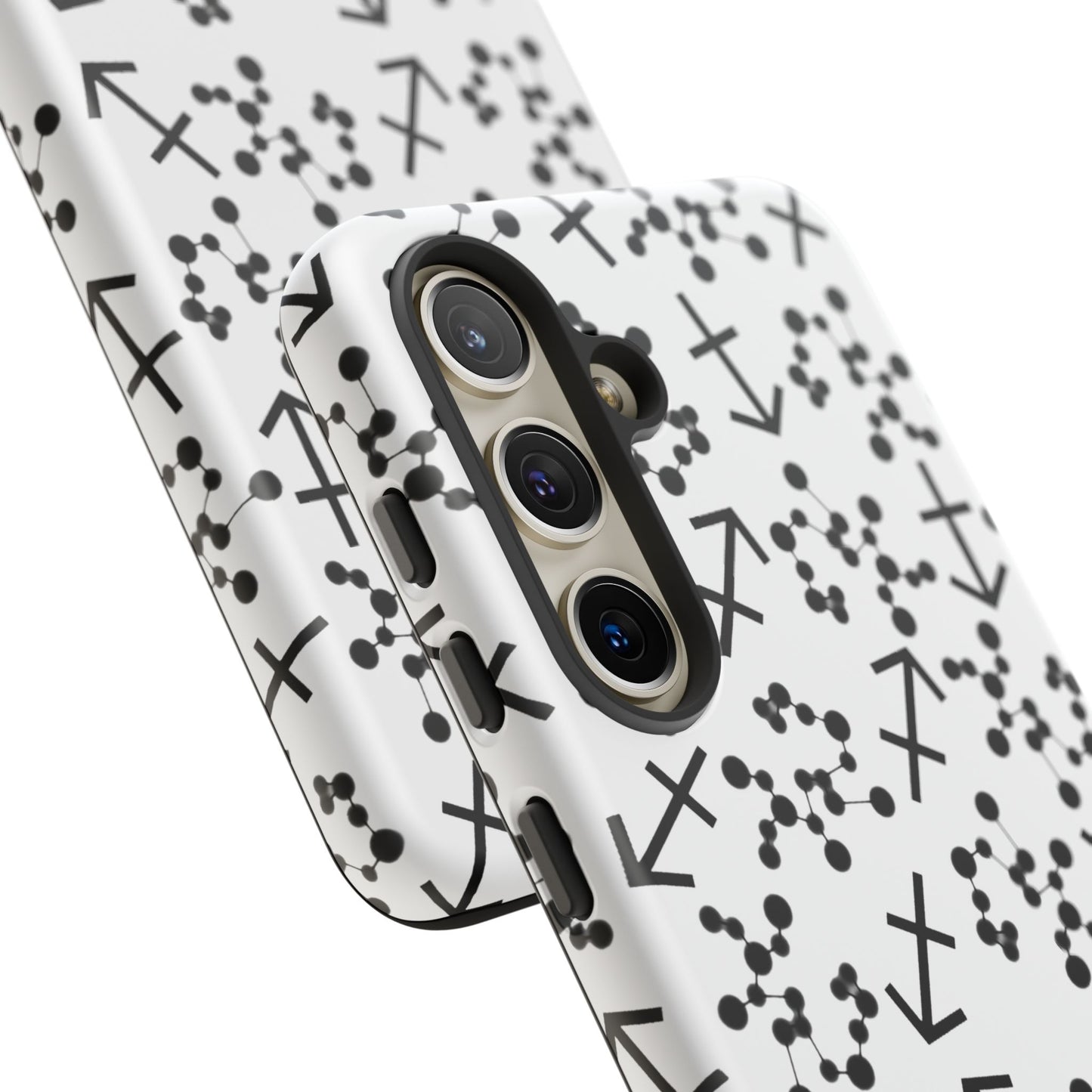 Tough Cases with the Sagittarius Zodiac sign for iPhone, Samsung Galaxy, and Google Pixel devices